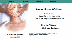 Kosmetik am Waldrand